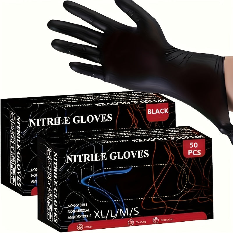 Disposable Rubber Gloves Super Elastic Tattoo Multi-Functional Mechanical Hand Protection Size Ideal for Cleaning and Food Safety Use