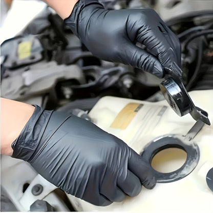 Disposable Rubber Gloves Super Elastic Tattoo Multi-Functional Mechanical Hand Protection Size Ideal for Cleaning and Food Safety Use
